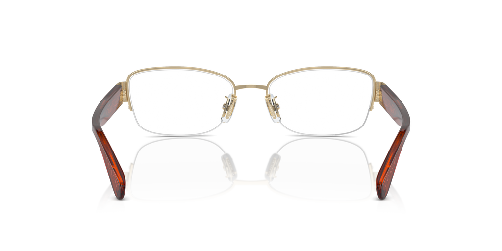 Coach HC5168 Rectangle Eyeglasses - Shiny Rose Gold