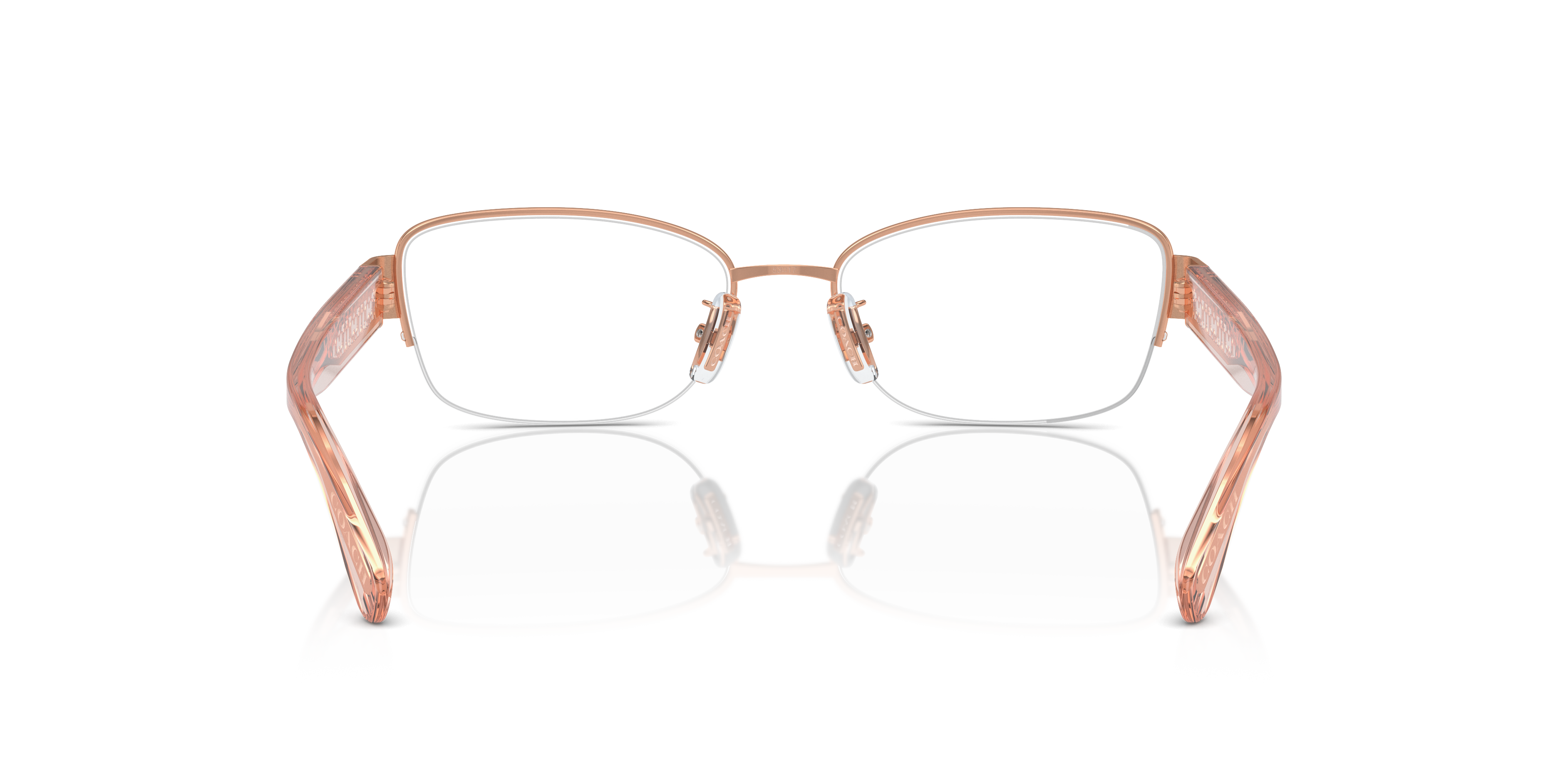 Coach HC5168 Rectangle Eyeglasses - Shiny Light Gold