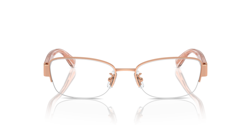 Coach HC5168 Rectangle Eyeglasses - Shiny Rose Gold