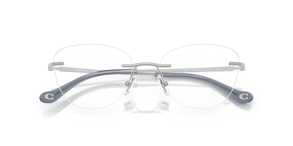 Coach HC5185 Cat Eye Eyeglasses - Shiny Rose Gold