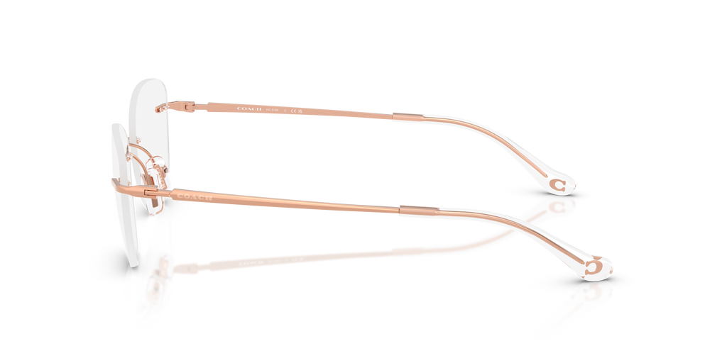 Coach HC5185 Cat Eye Eyeglasses - Shiny Rose Gold