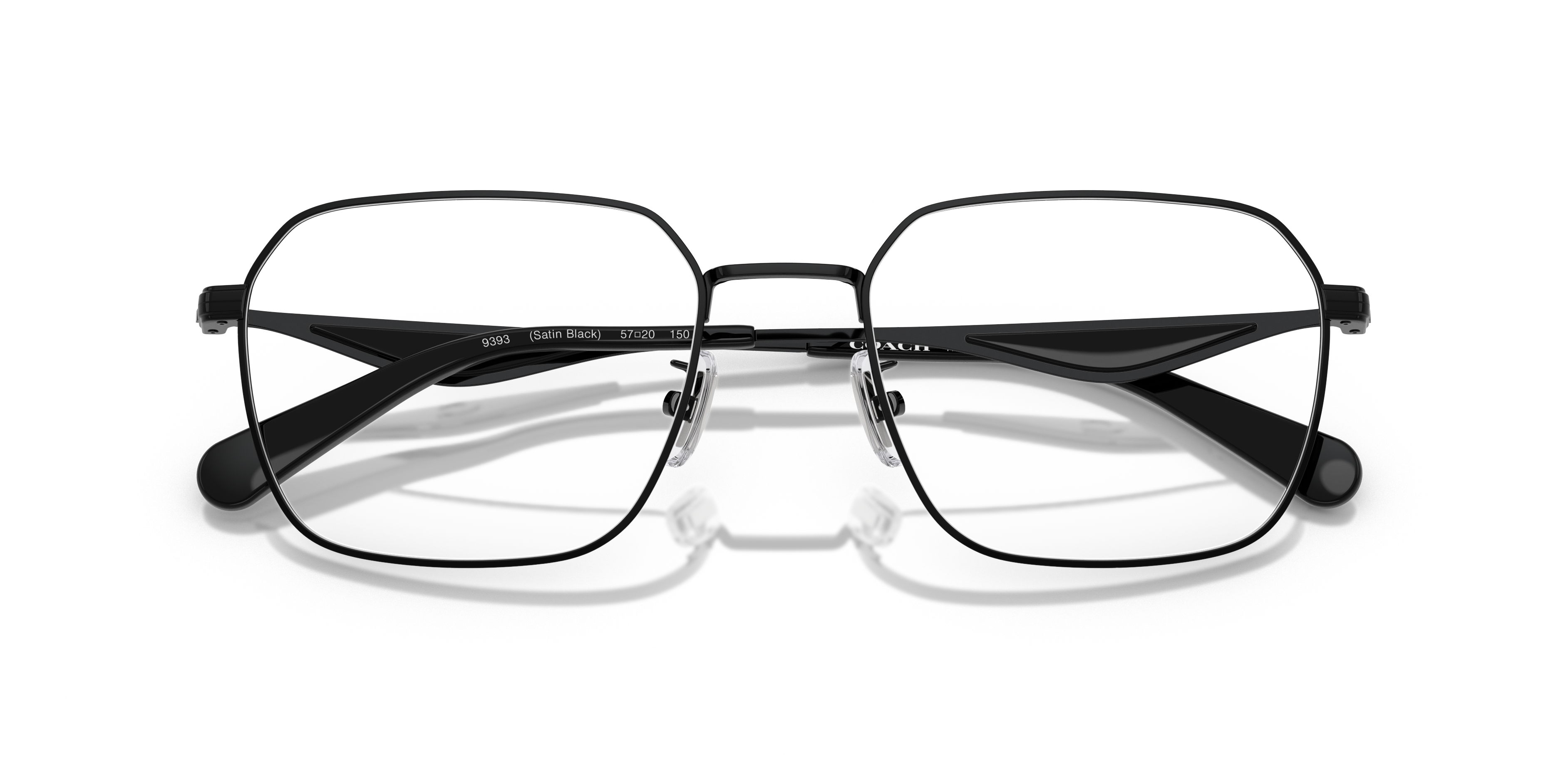 Coach HC5186 Geometric Eyeglasses - Satin Black
