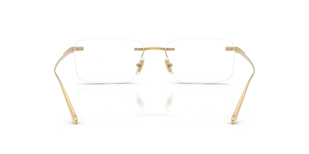 Coach HC5196TD Rectangle Eyeglasses - Shiny Gold