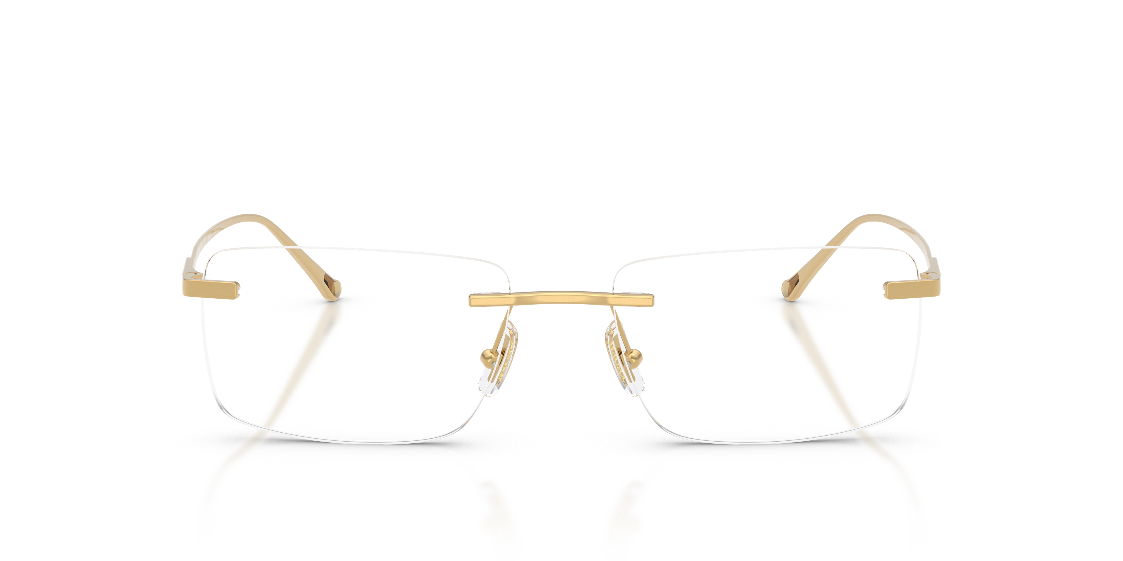 Coach HC5196TD Rectangle Eyeglasses - Shiny Gold