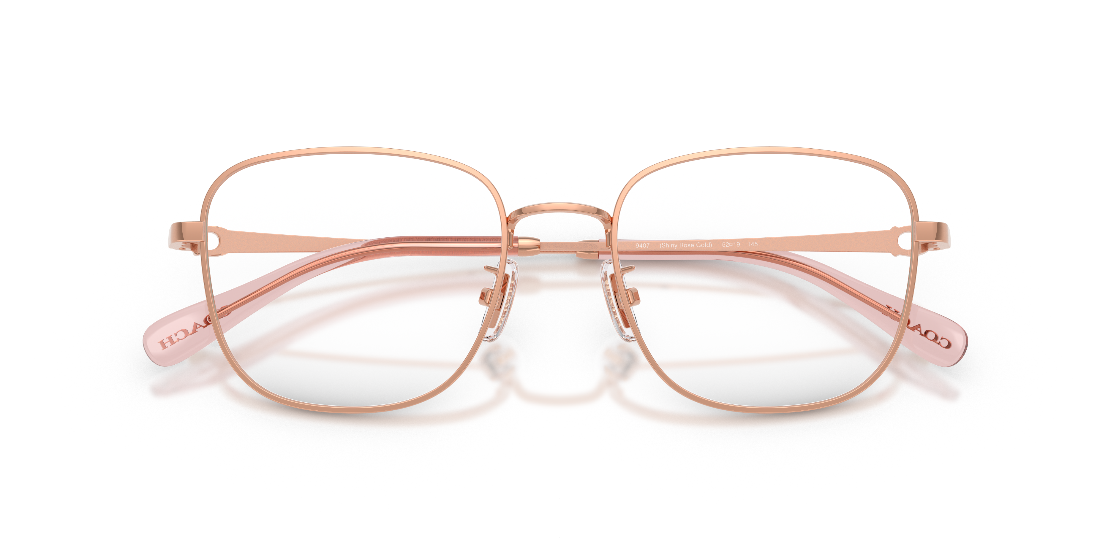 Coach HC5198TD Square Eyeglasses - Shiny Rose Gold