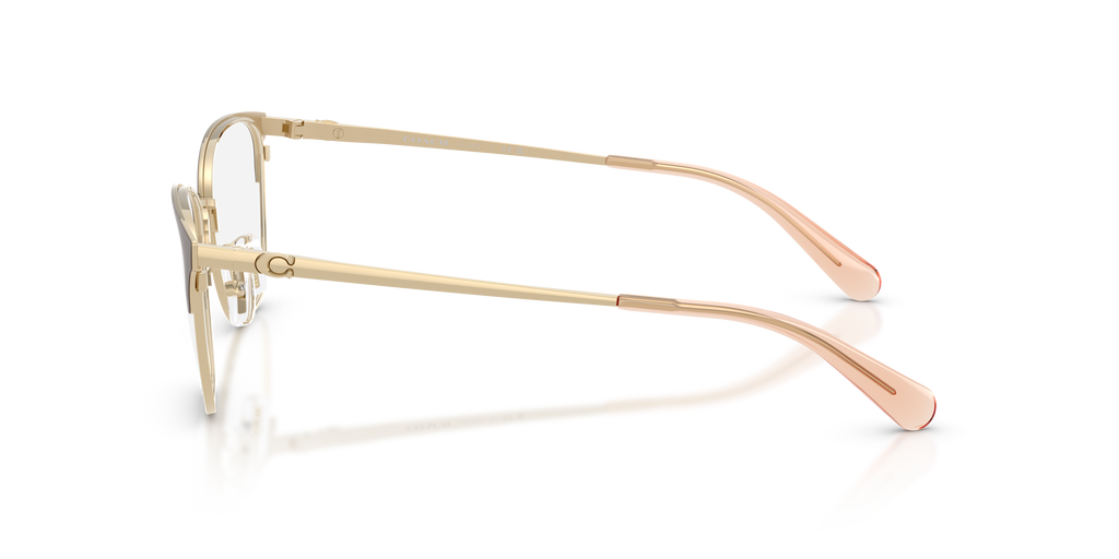 Coach HC5202 Cat Eye Eyeglasses - Light Gold Brown