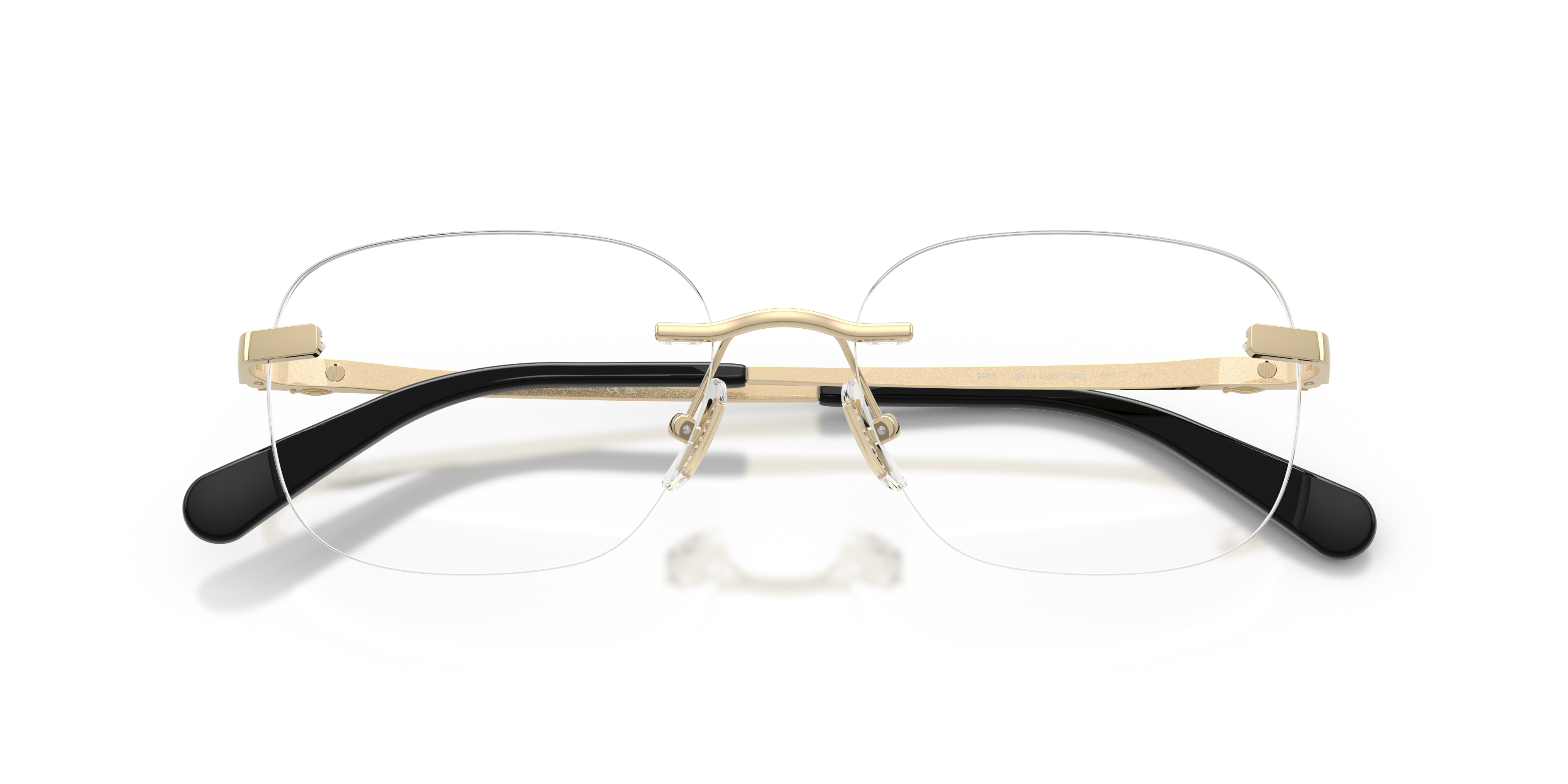 Coach HC5206D Geometric Eyeglasses - Shiny Light Gold