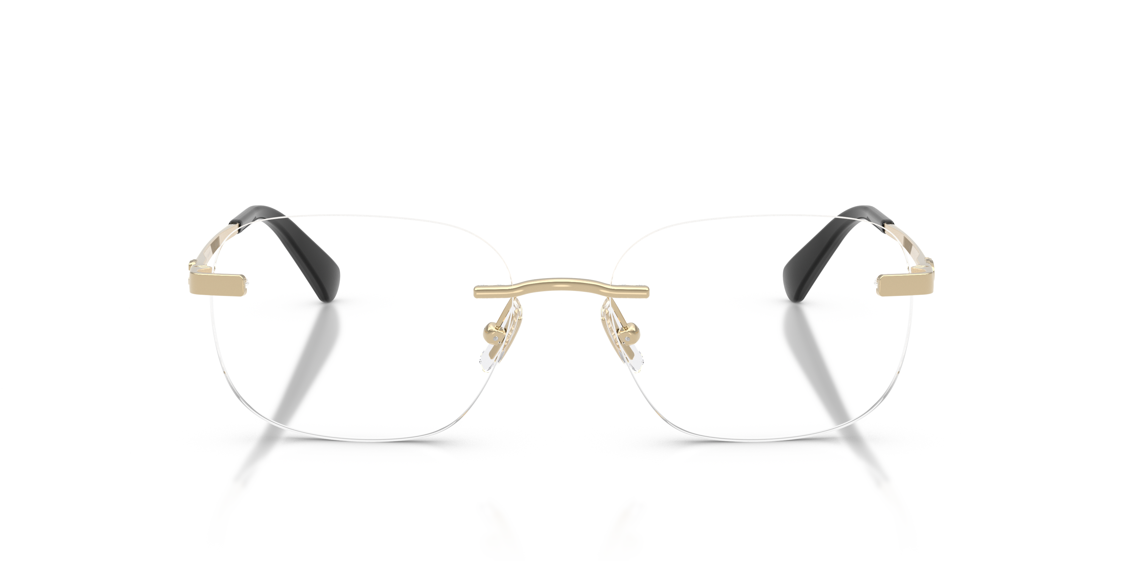 Coach HC5206D Geometric Eyeglasses - Shiny Light Gold
