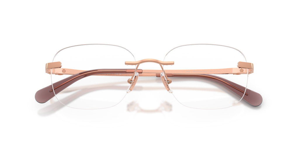 Coach HC5206D Geometric Eyeglasses - Shiny Rose Gold