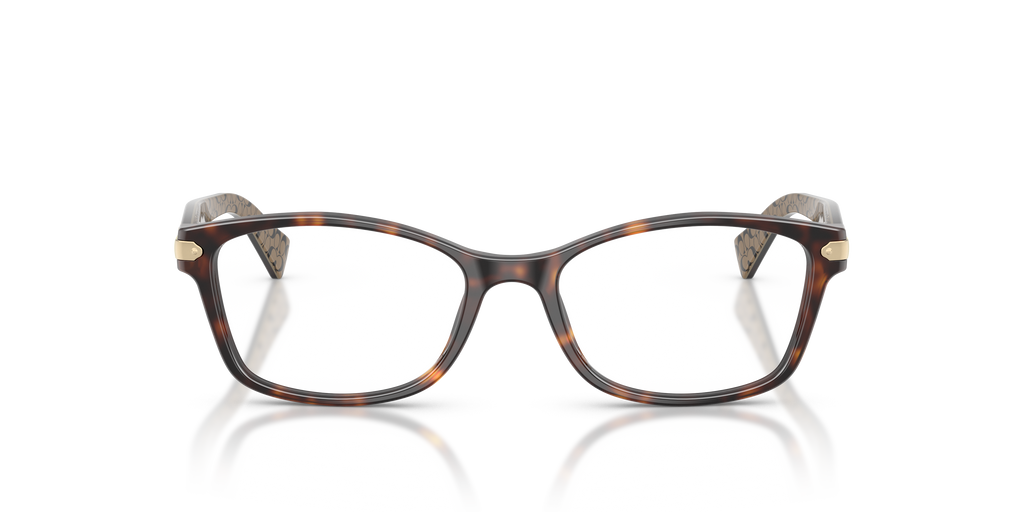 Coach HC6065 Rectangle Eyeglasses - Dark Tortoise