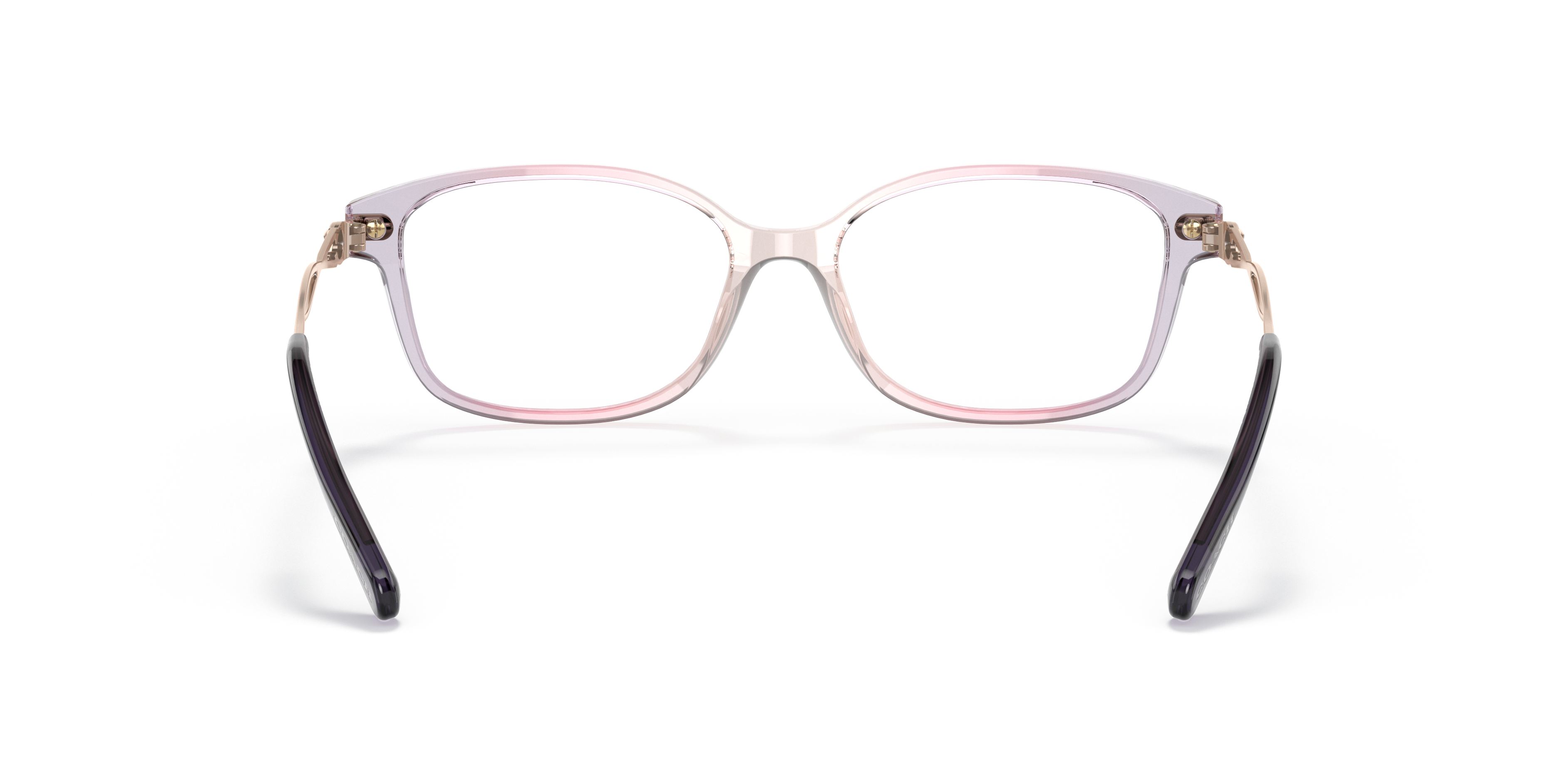 Coach HC6172 Rectangle Eyeglasses - Transparent Dusty Rose