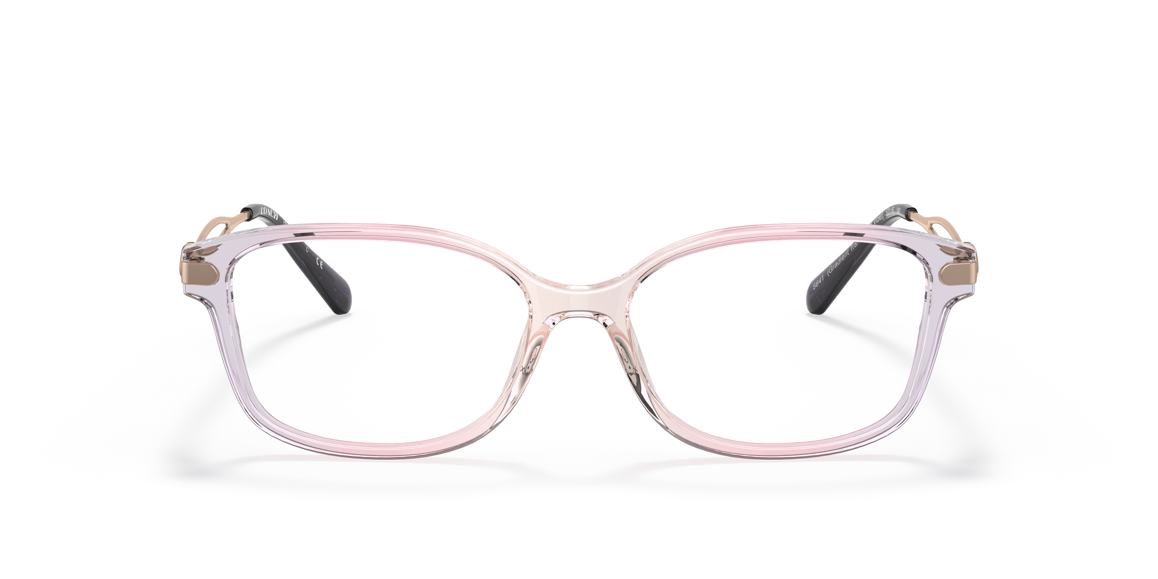 Coach HC6172 Rectangle Eyeglasses - Gradient Transparent Violet