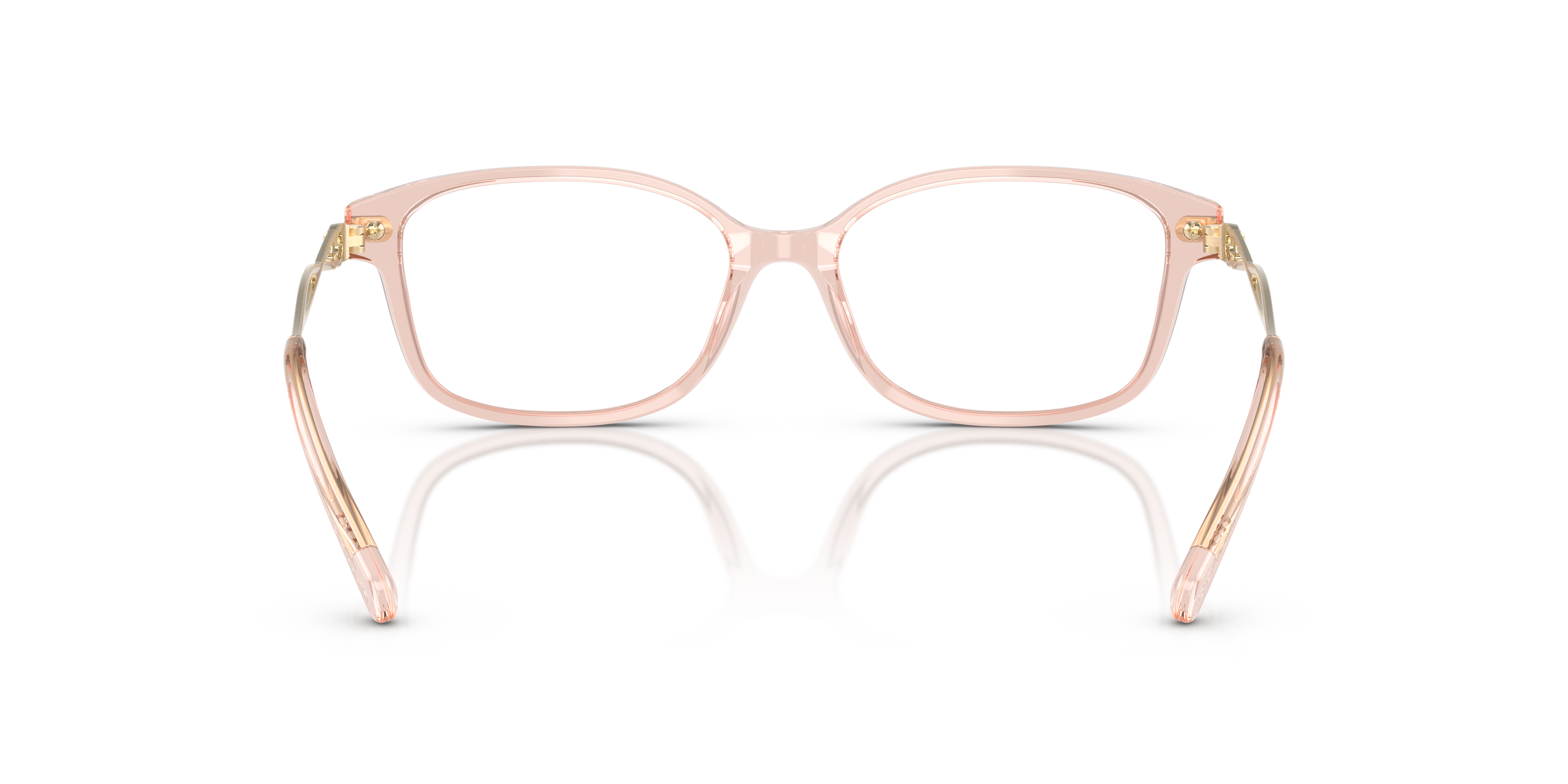 Coach HC6172 Rectangle Eyeglasses - Gradient Transparent Violet