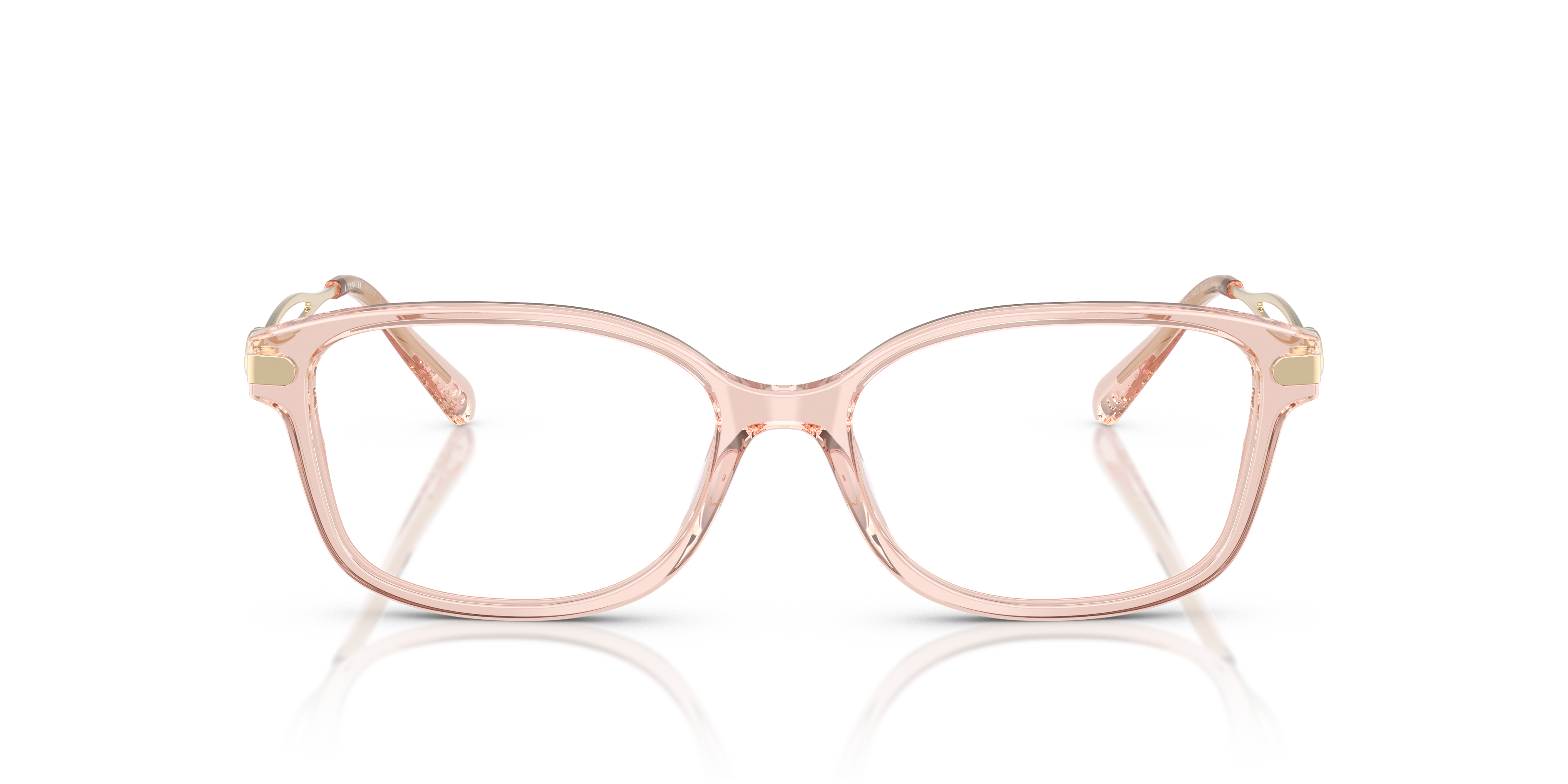 Coach HC6172 Rectangle Eyeglasses - Gradient Transparent Violet