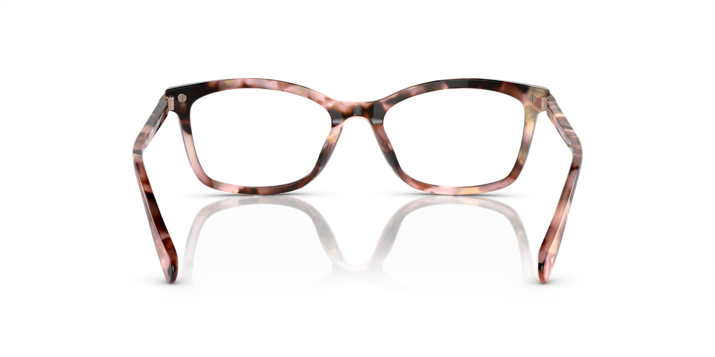 Coach HC6219U Rectangle Eyeglasses - Rose Pearl Tortoise