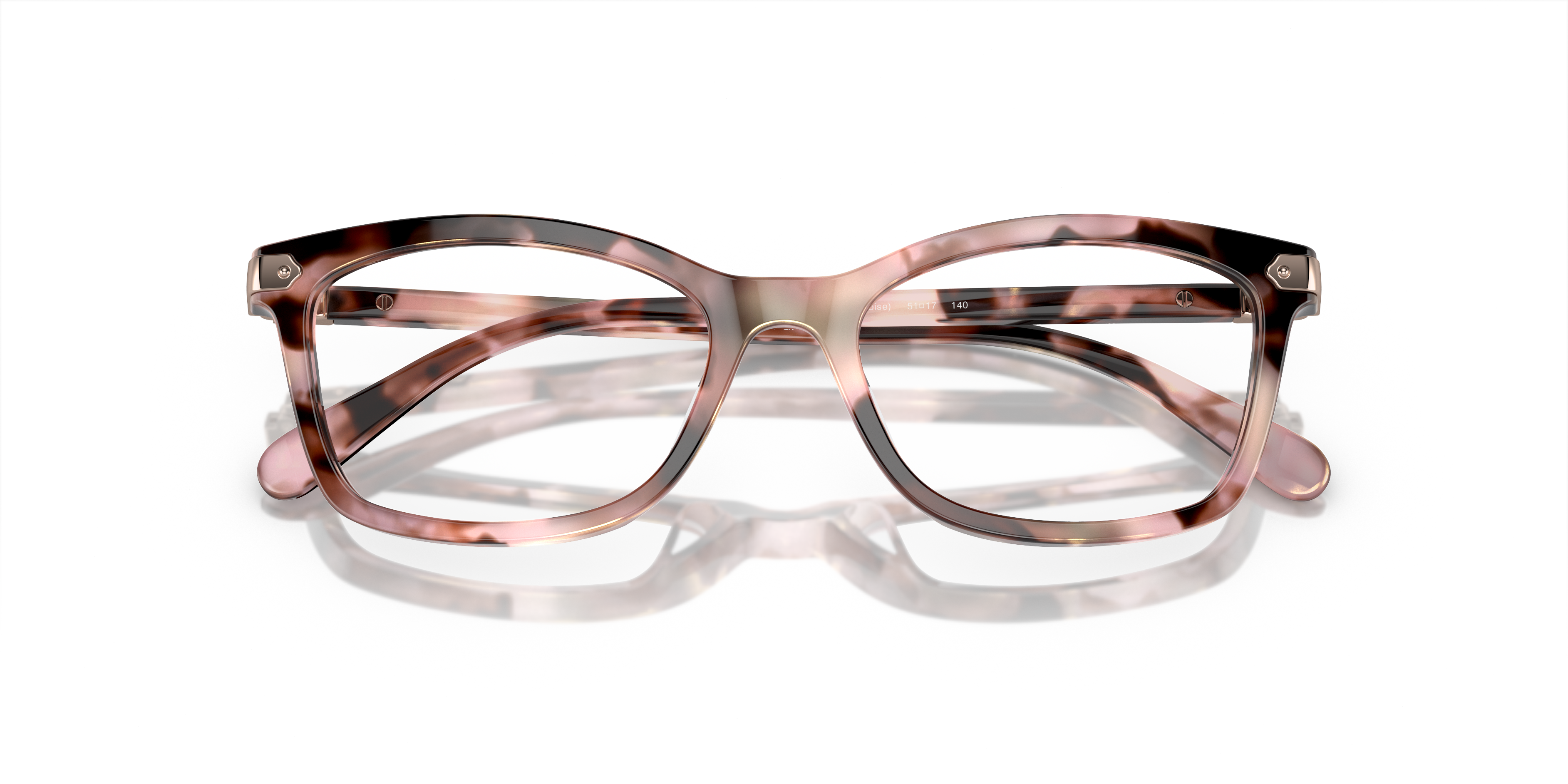 Coach HC6219U Rectangle Eyeglasses - Seaglass Tortoise