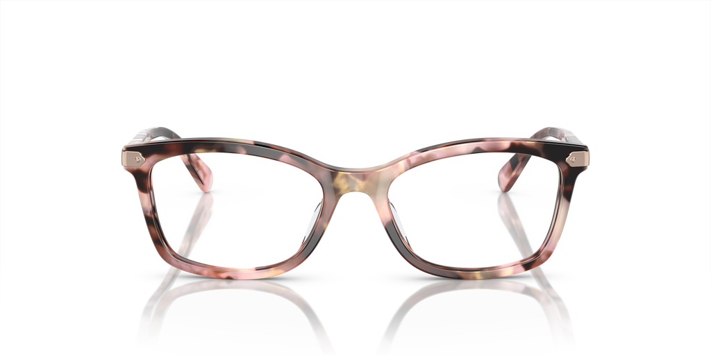 Coach HC6219U Rectangle Eyeglasses - Seaglass Tortoise