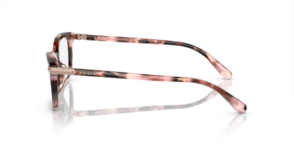 Coach HC6219U Rectangle Eyeglasses - Dark Tortoise