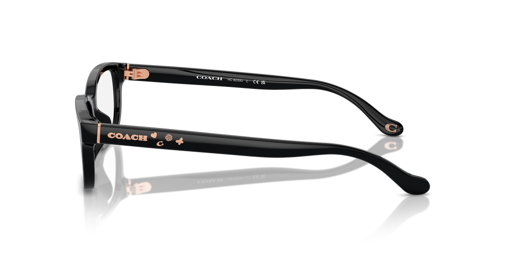 Coach HC6233U Rectangle Eyeglasses - Transparent Clear