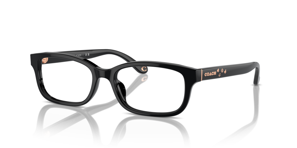 Coach HC6233U Rectangle Eyeglasses - Black