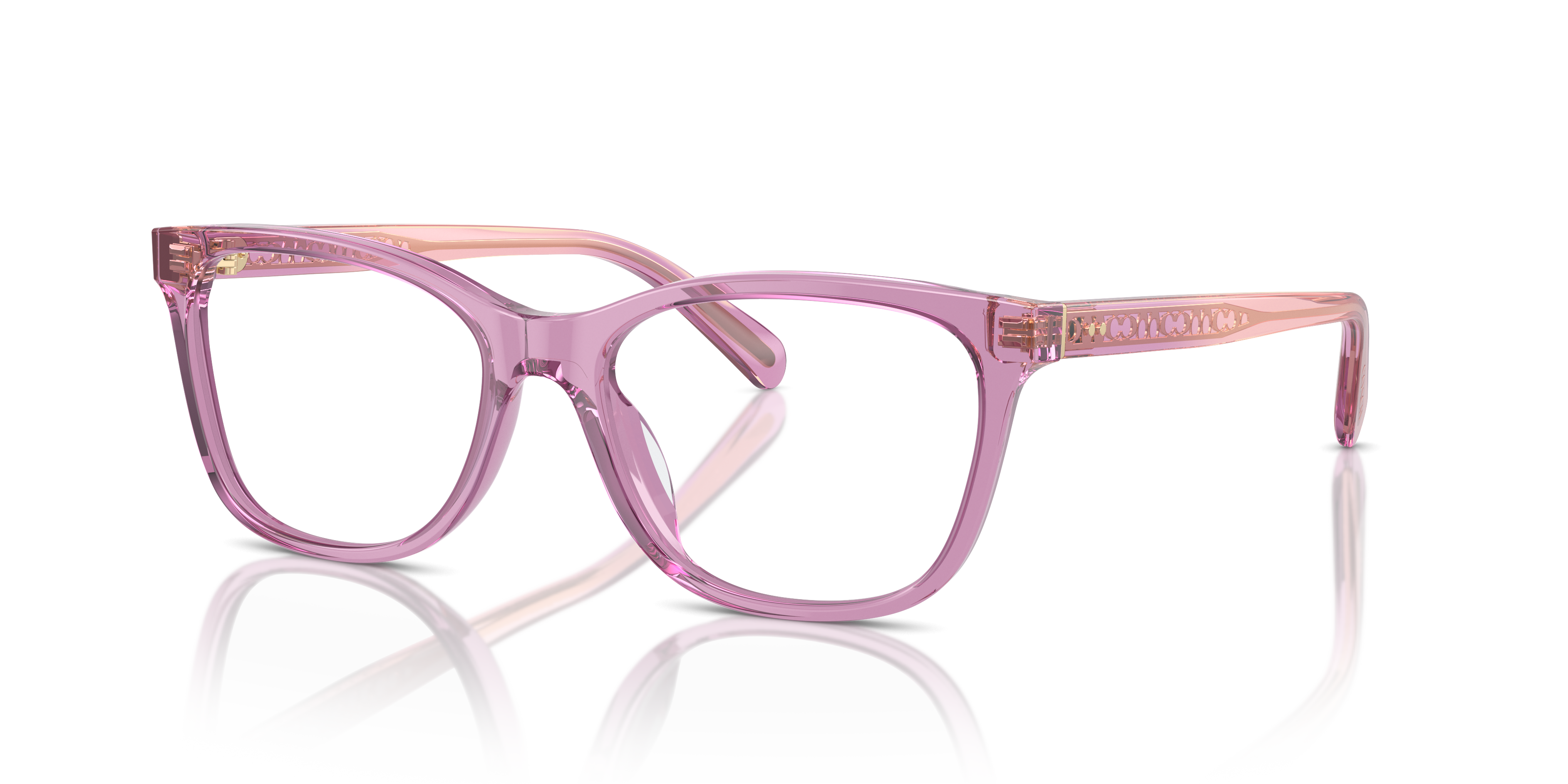 Coach HC6235U Square Eyeglasses - Black