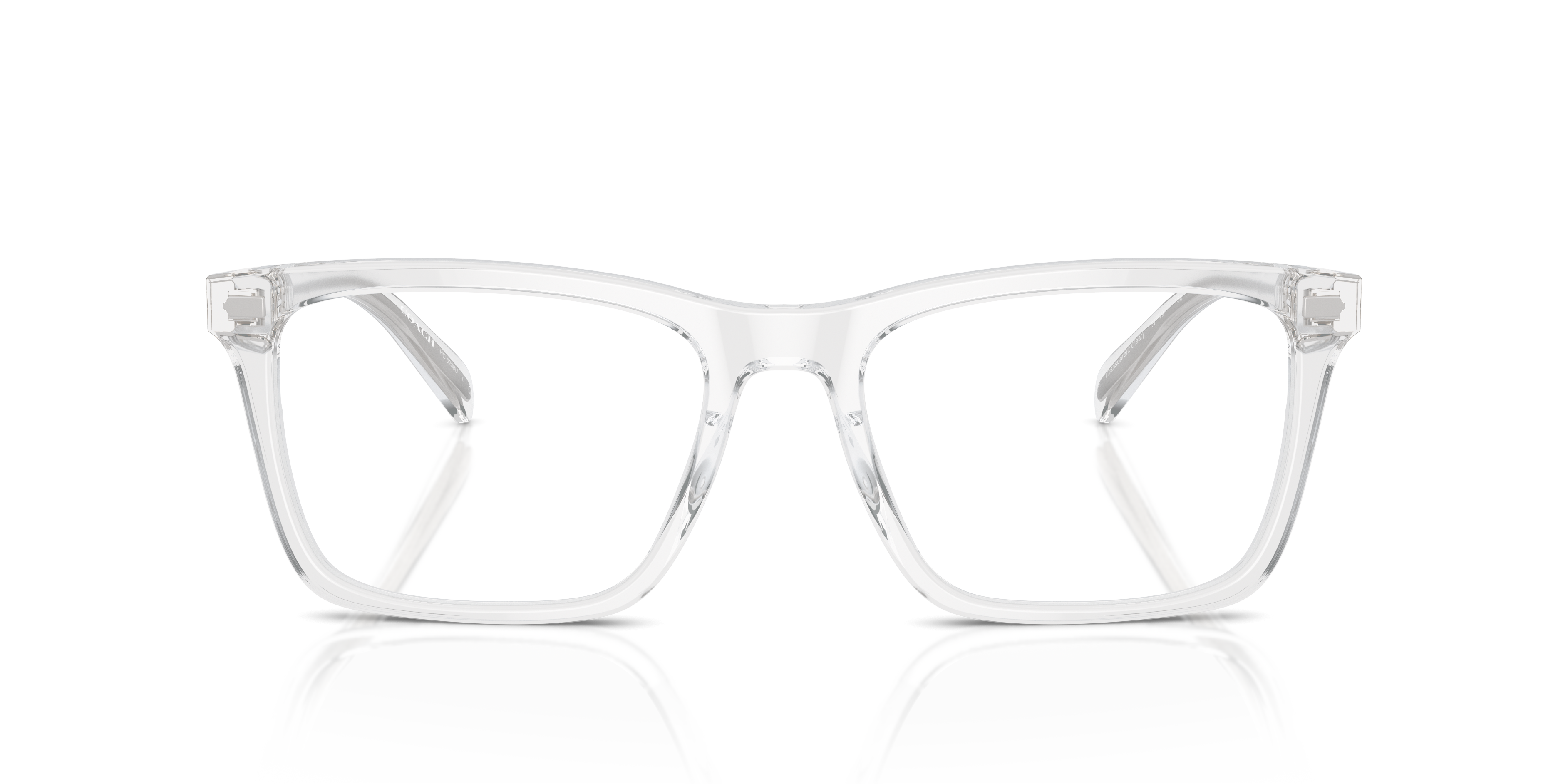 Coach HC6238U Square Eyeglasses - Transparent Pecan