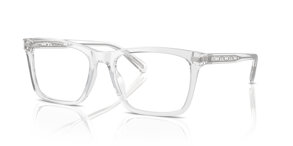 Coach HC6238U Square Eyeglasses - Transparent Clear