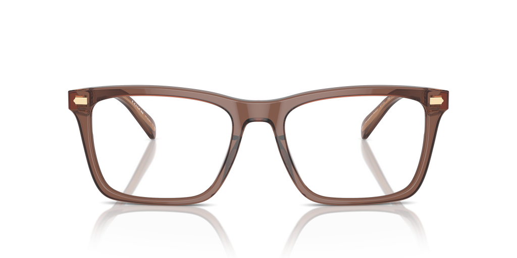 Coach HC6238U Square Eyeglasses - Transparent Pecan
