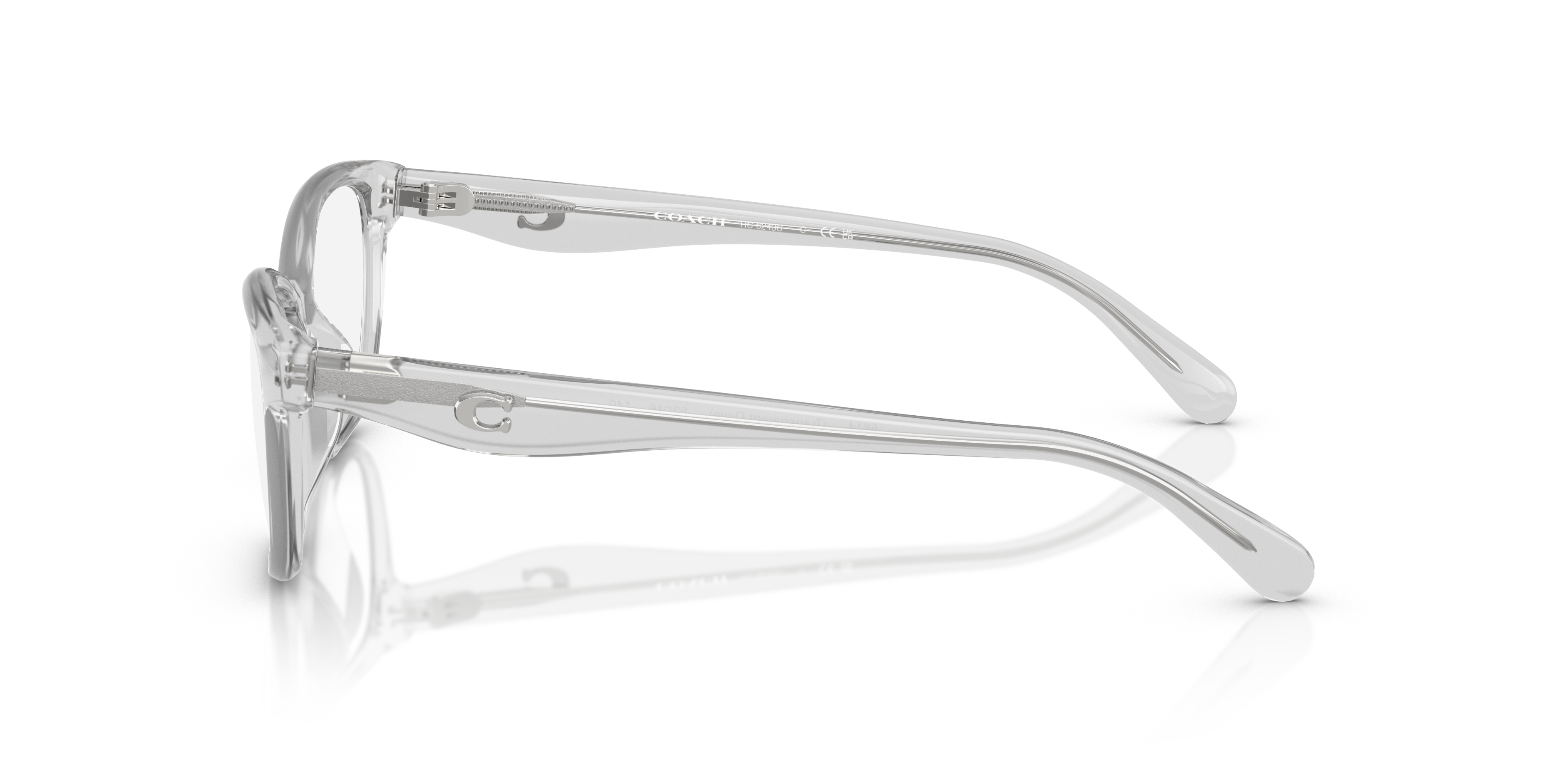 Coach HC6243U Pillow Eyeglasses - Transparent Dove
