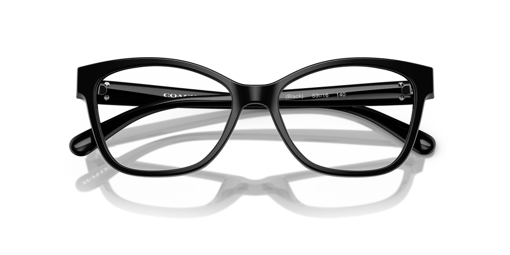 Coach HC6246U Butterfly Eyeglasses - Black