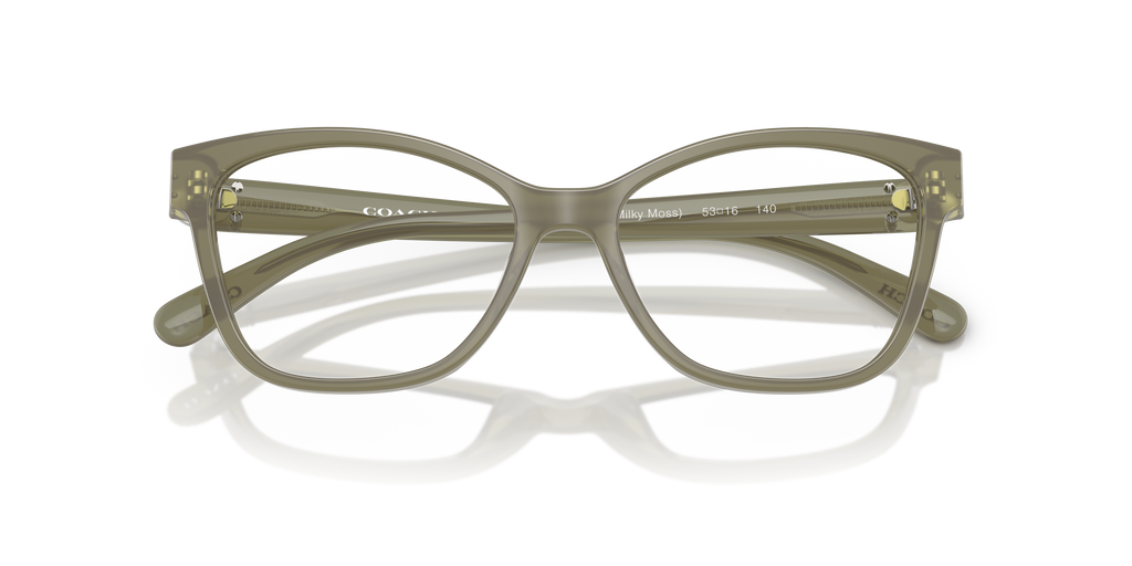 Coach HC6246U Butterfly Eyeglasses - Milky Moss