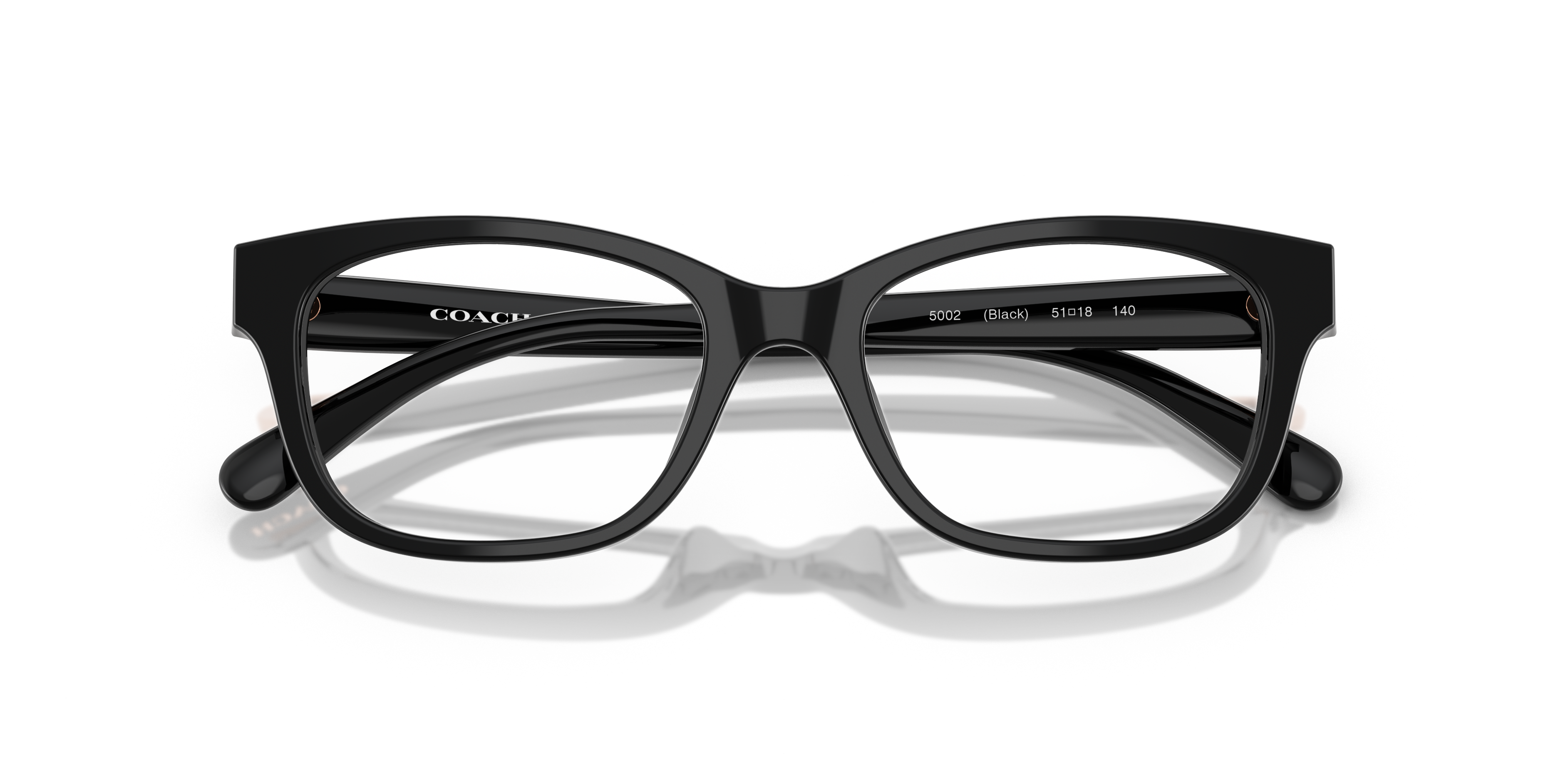 Coach HC6257U Square Eyeglasses - Black