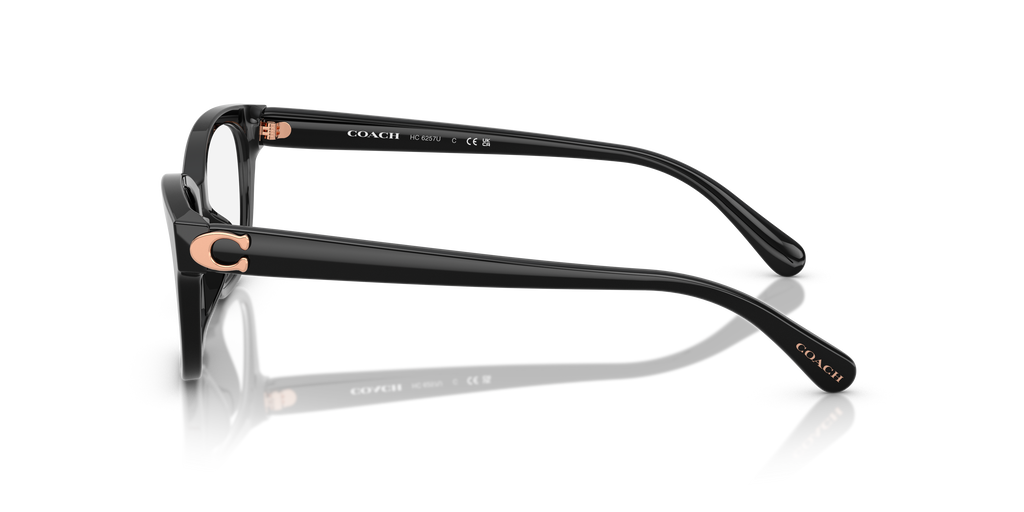 Coach HC6257U Square Eyeglasses - Black
