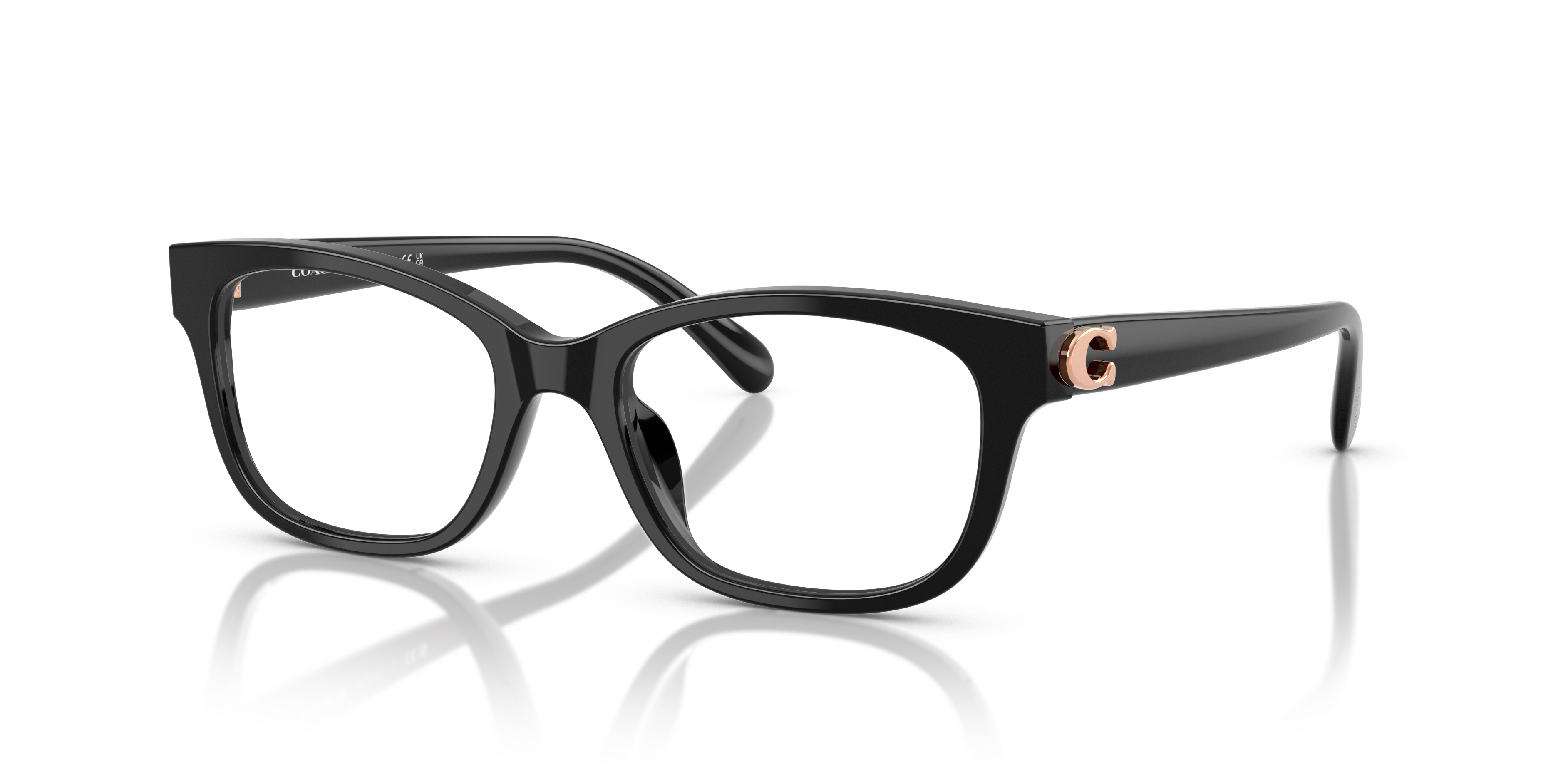 Coach HC6257U Square Eyeglasses - Black