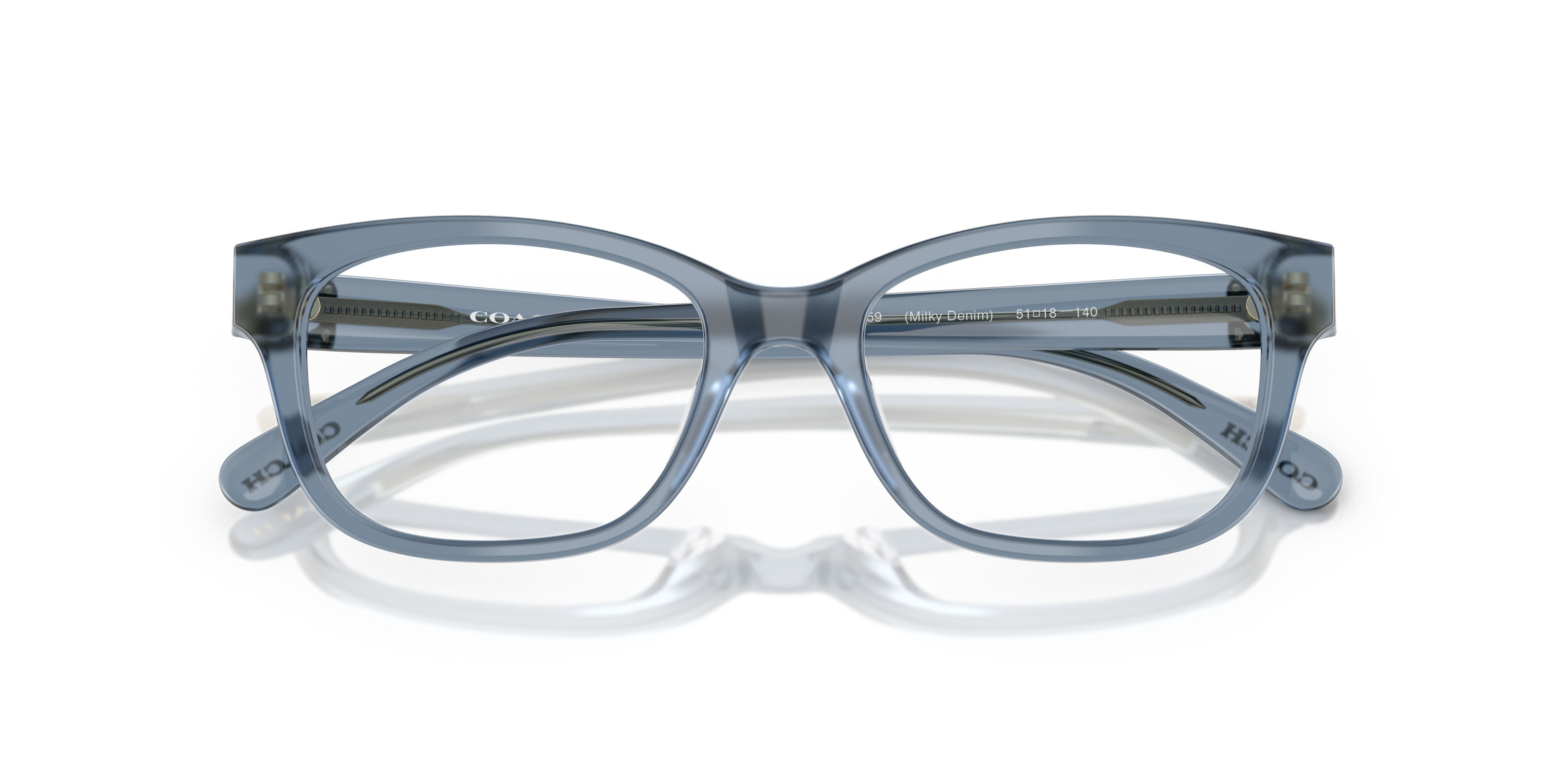 Coach HC6257U Square Eyeglasses - Black