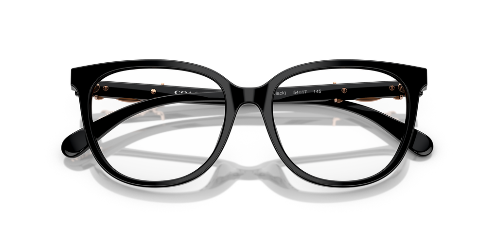 Coach HC6260U Square Eyeglasses - Black