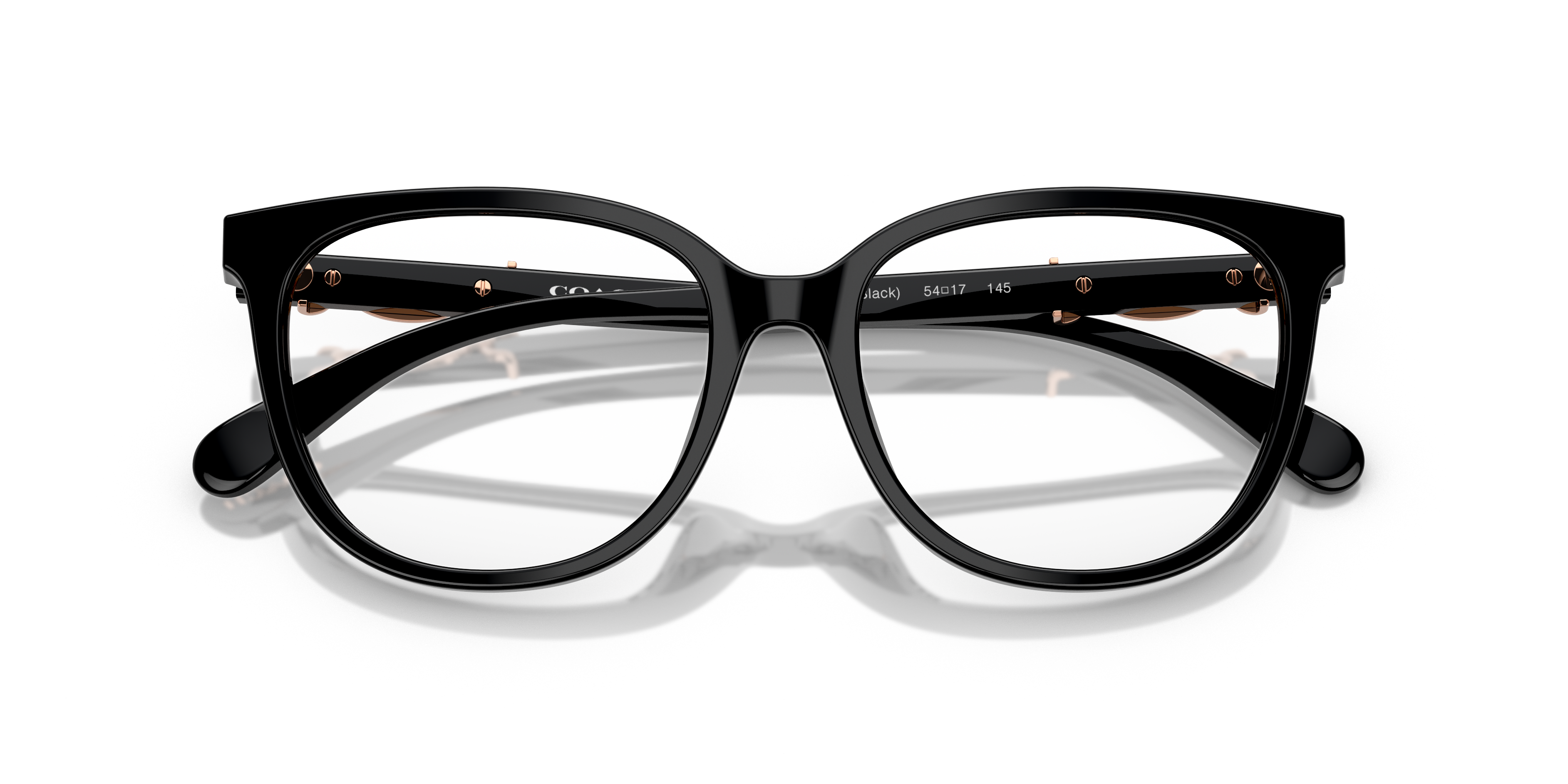 Coach HC6260U Square Eyeglasses - Black