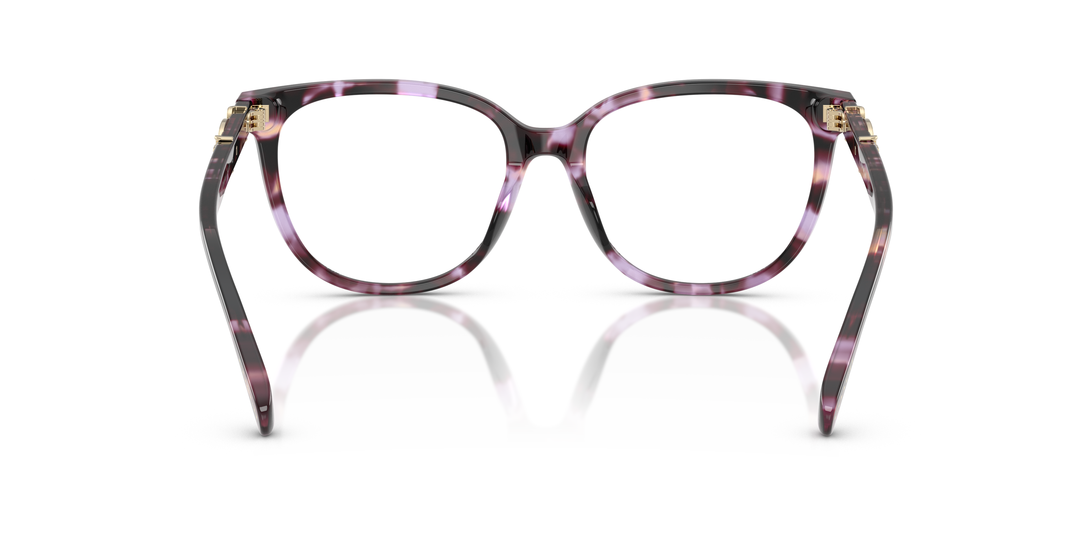 Coach HC6260U Square Eyeglasses - Purple Tortoise