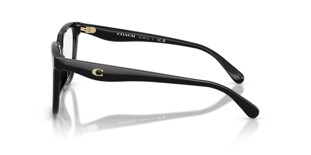 Coach HC6271U Square Eyeglasses - Black