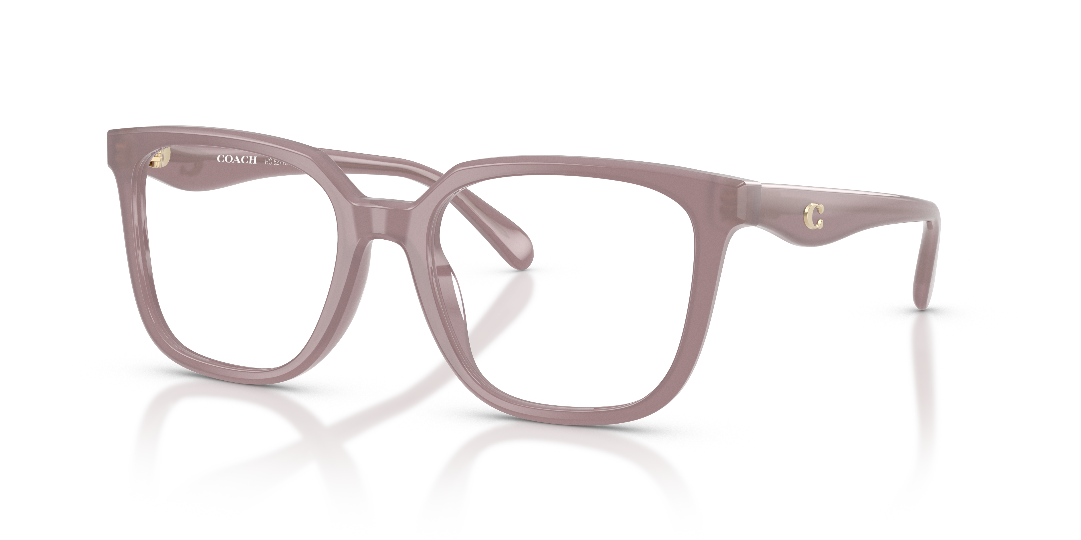 Coach HC6271U Square Eyeglasses - Milky Dove