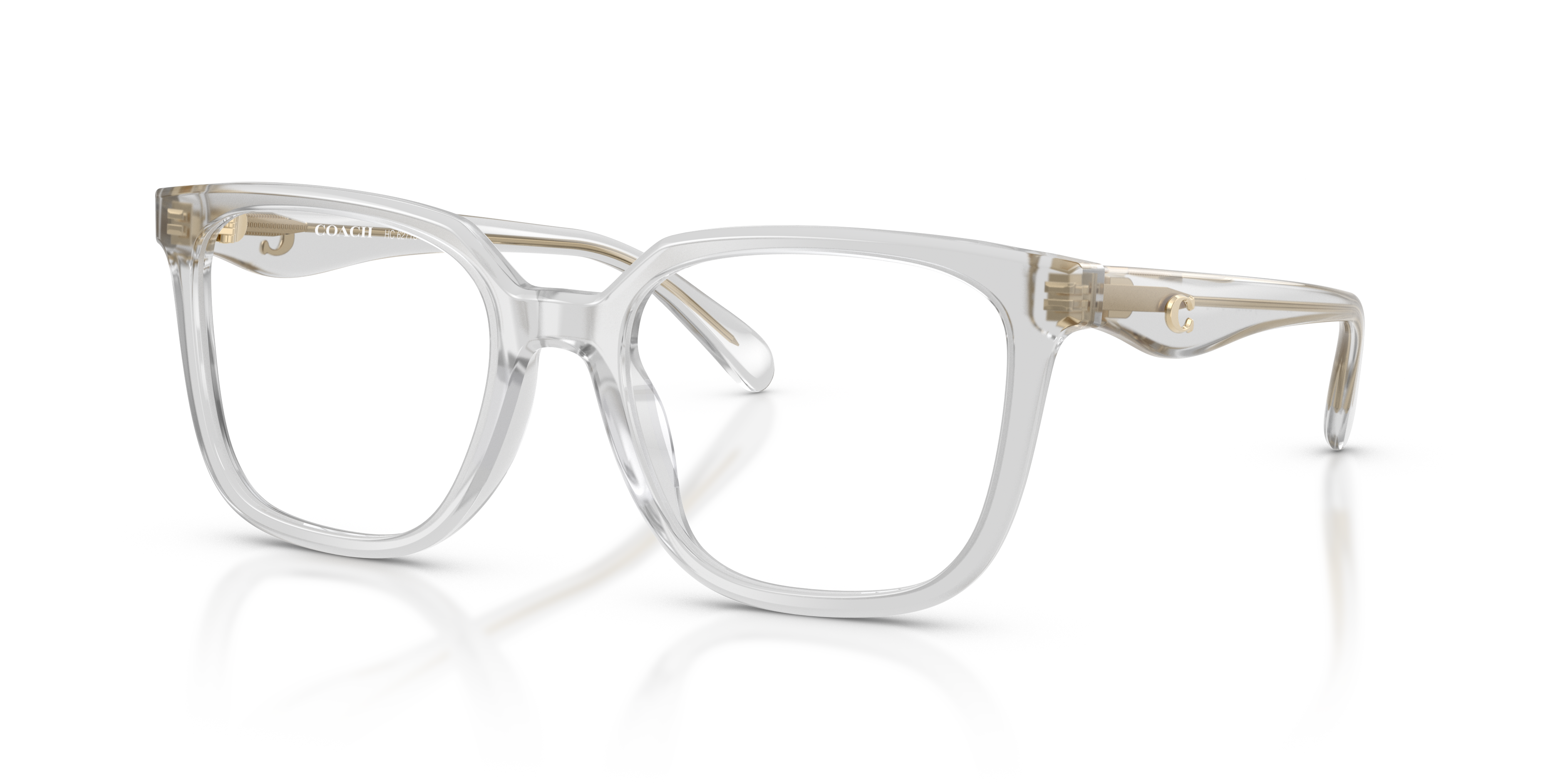 Coach HC6271U Square Eyeglasses - Black