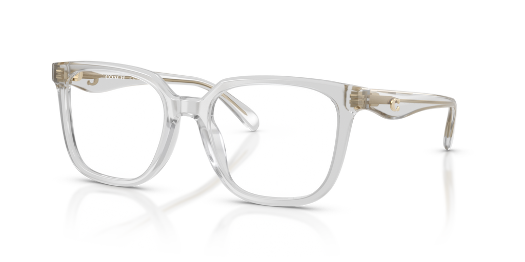 Coach HC6271U Square Eyeglasses - Milky Dove
