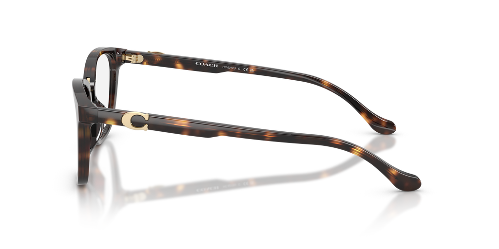 Coach HC6272U Square Eyeglasses - Dark Tortoise