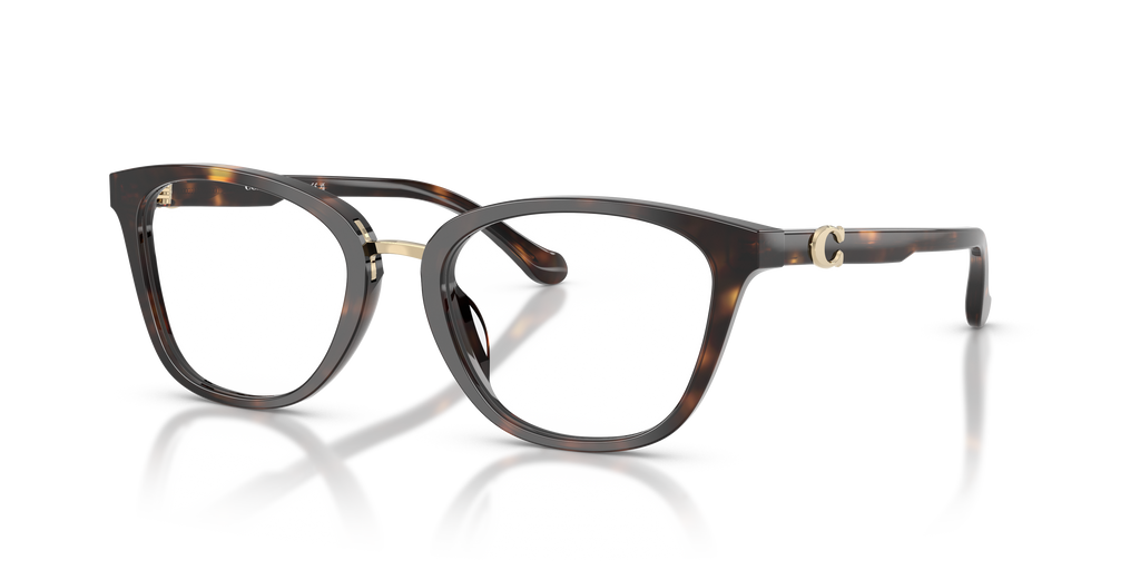 Coach HC6272U Square Eyeglasses - Dark Tortoise