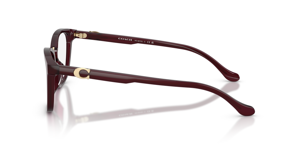 Coach HC6272U Square Eyeglasses - Milky Merlot