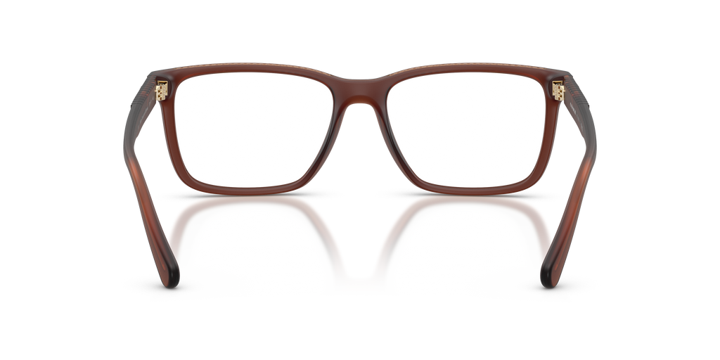 Coach HC6278U Rectangle Eyeglasses - Matte Transparent Brown
