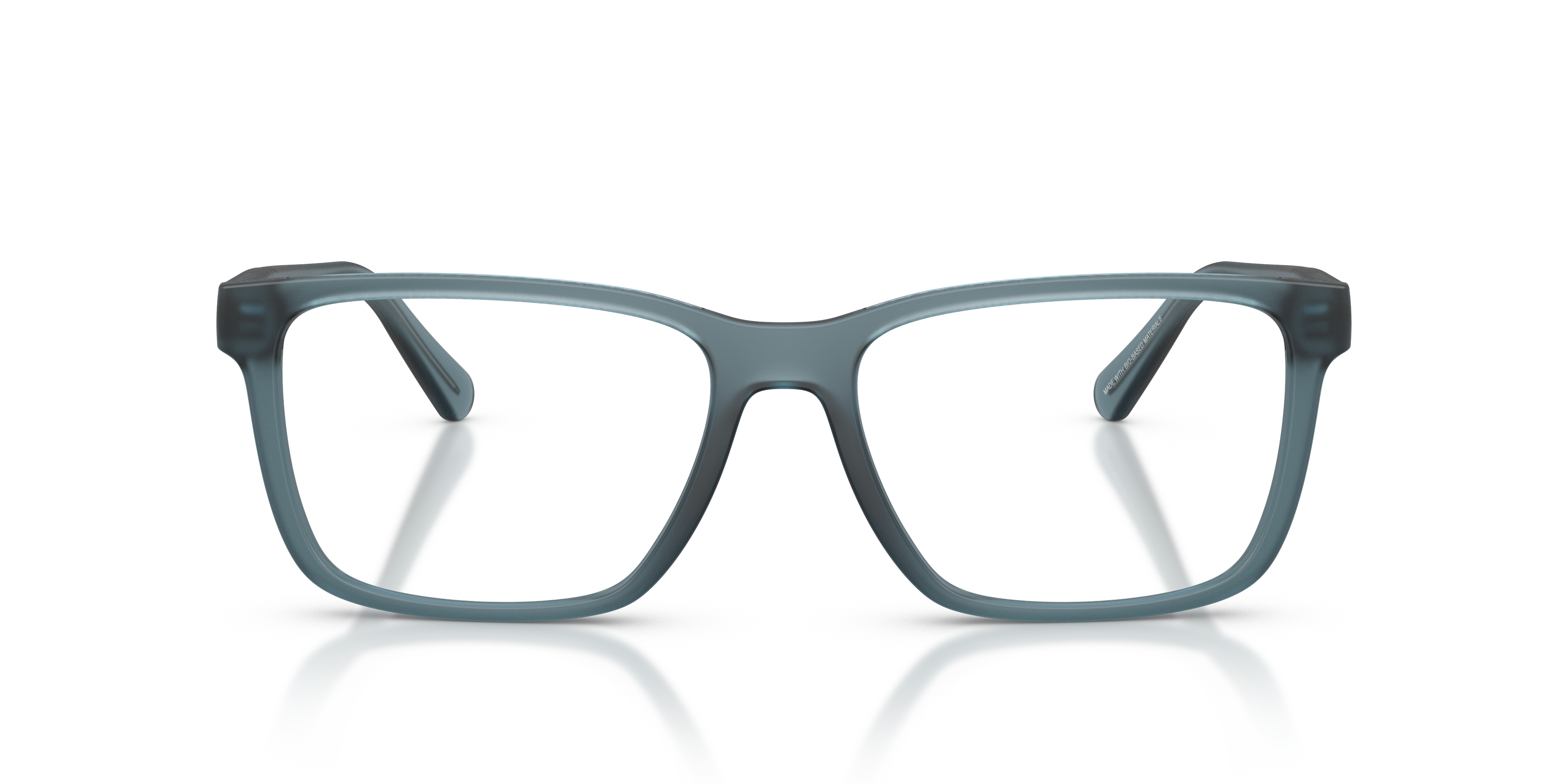 Coach HC6278U Rectangle Eyeglasses - Matte Transparent Brown