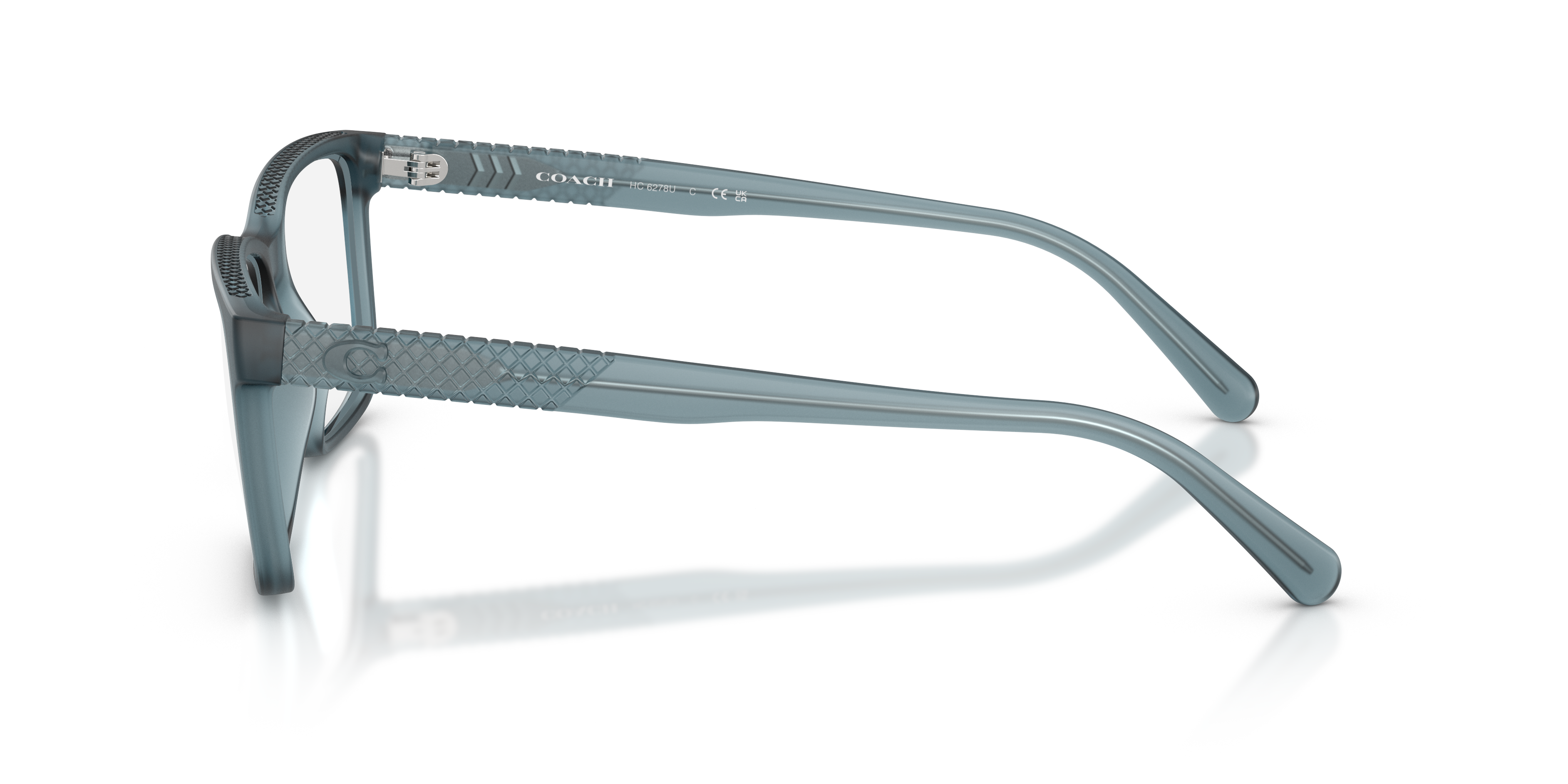 Coach HC6278U Rectangle Eyeglasses - Deep Blue