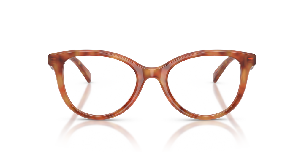Coach HC6284U Round Eyeglasses - Milky Grey
