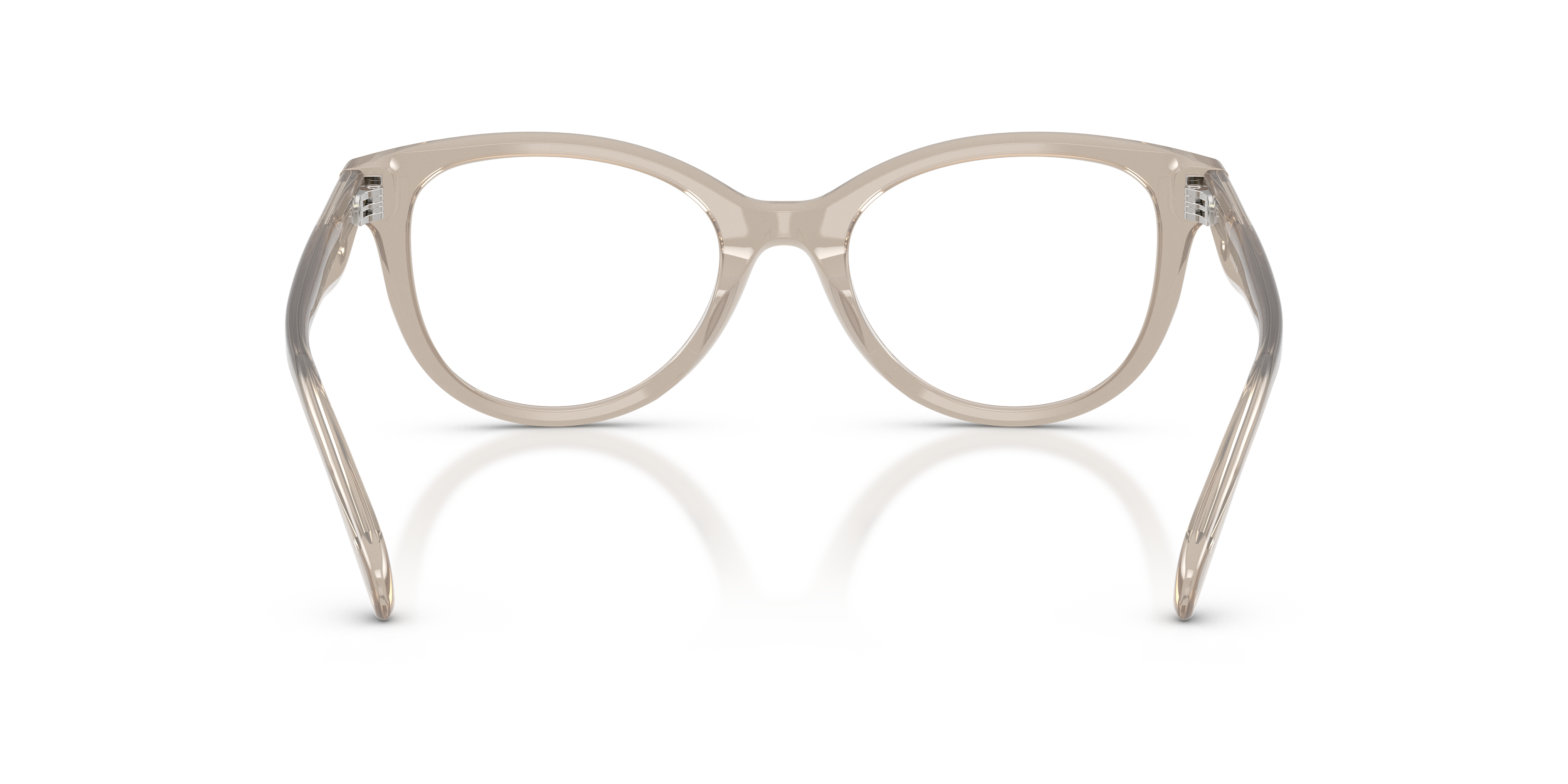 Coach HC6284U Round Eyeglasses - Caramel Tortoise